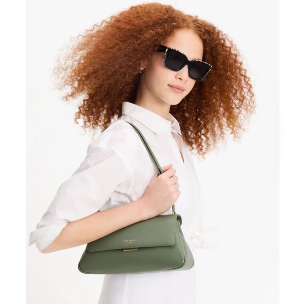Kate Spade Grace Convertible Shoulder Crossbody Bag Cedar Green
